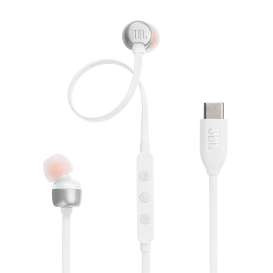 JBL Tune 310C USB-C Earphones, Tangle-Free Cable – Black - Image 12