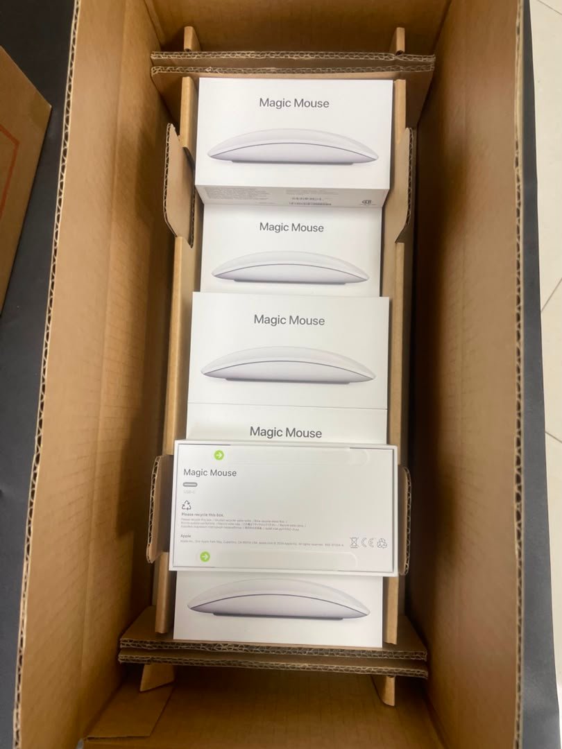 Apple Magic Mouse (USB-C) – Model A3204 – Rechargeable Wireless Multi-Touch Mouse - Image 2