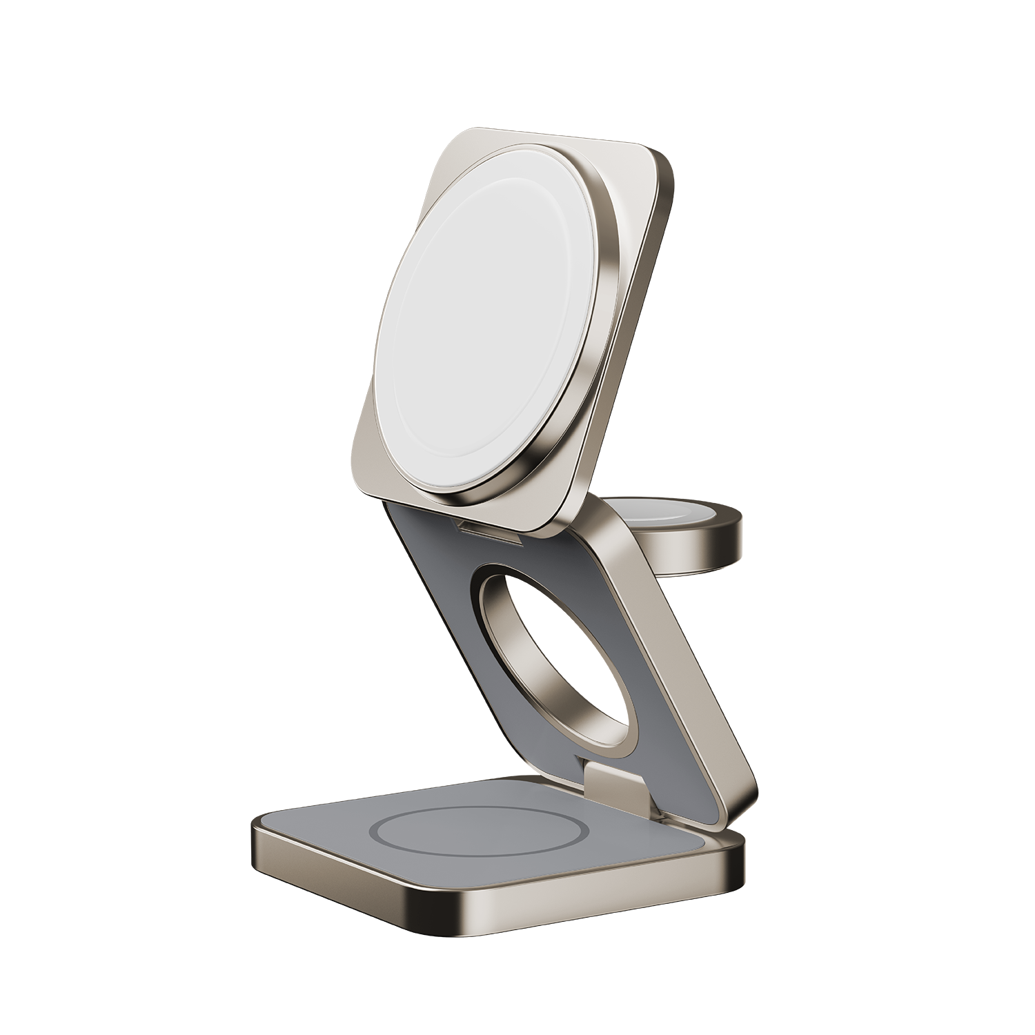 Q2.Mag 3-in-1 Foldable Qi2 15W Magnetic Wireless Charging Stand - Image 3