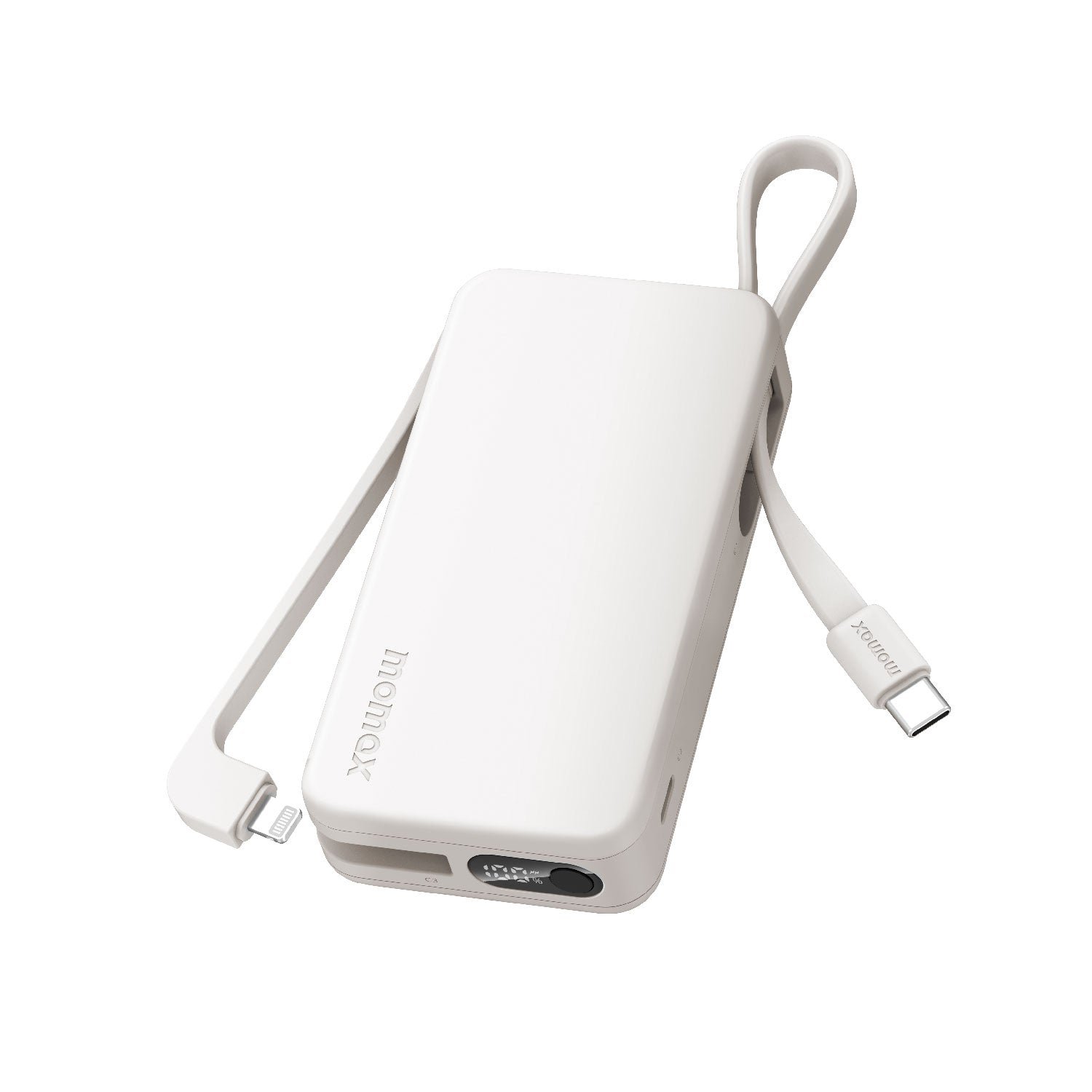 1-Power Vital+ Power Bank 10000mAh With Built-In USB-C and Lightning Cable - Image 2