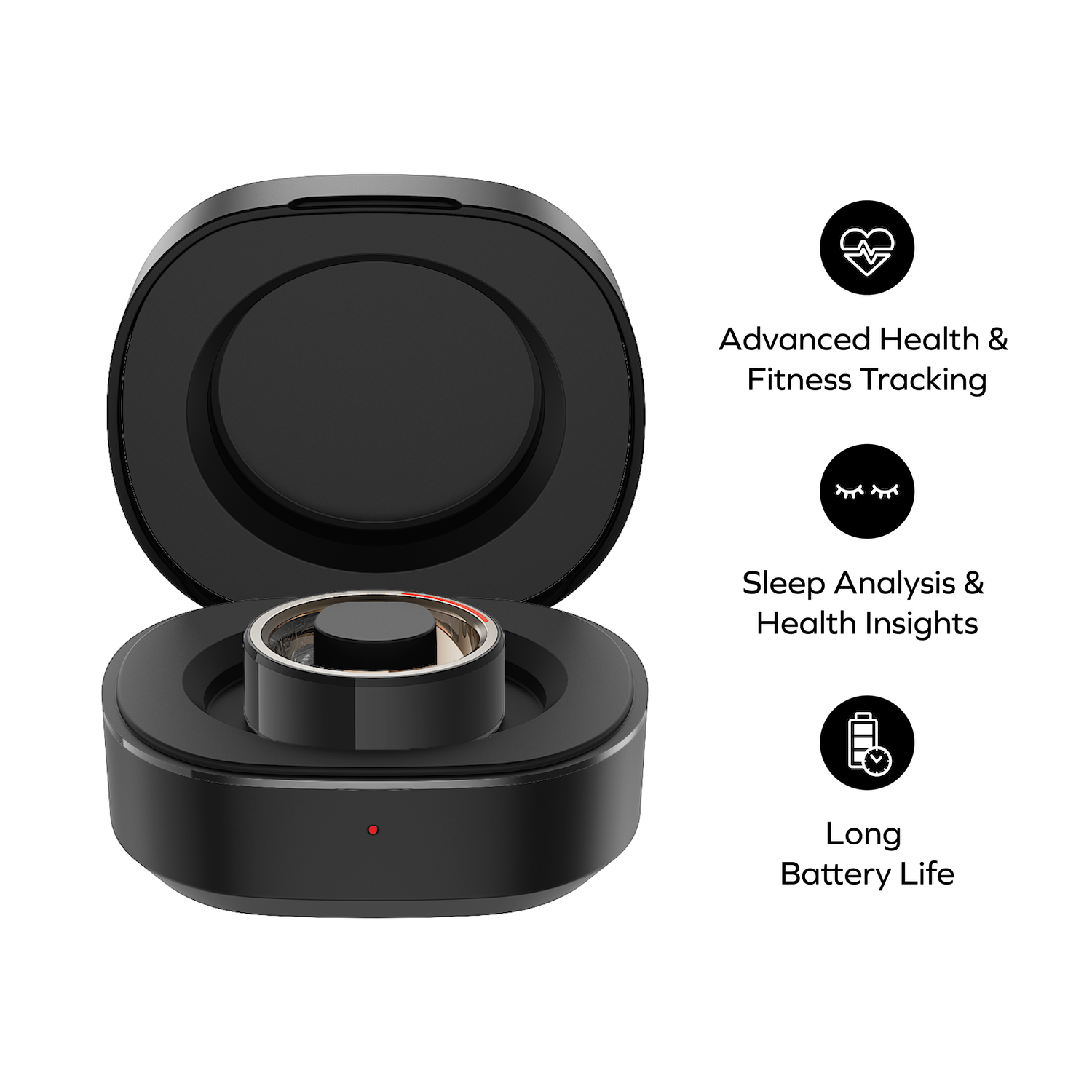 1-Sense Active Multi-Functional Health Tracking Smart Ring - Image 3