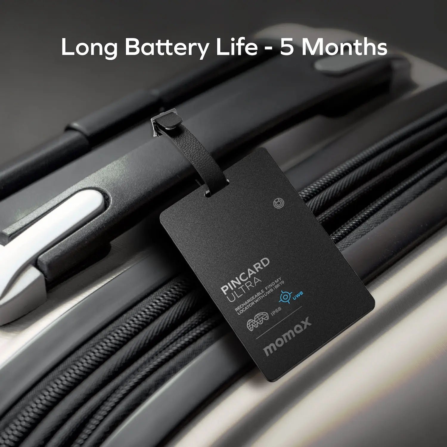 PinCard Ultra Rechargeable Find My Locator with UWB - Image 7