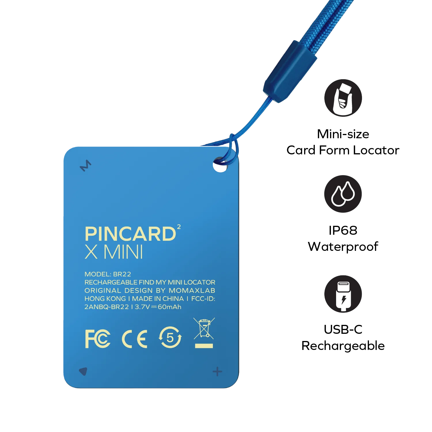 PinCard² X Mini Rechargeable Find My Locator - Image 7
