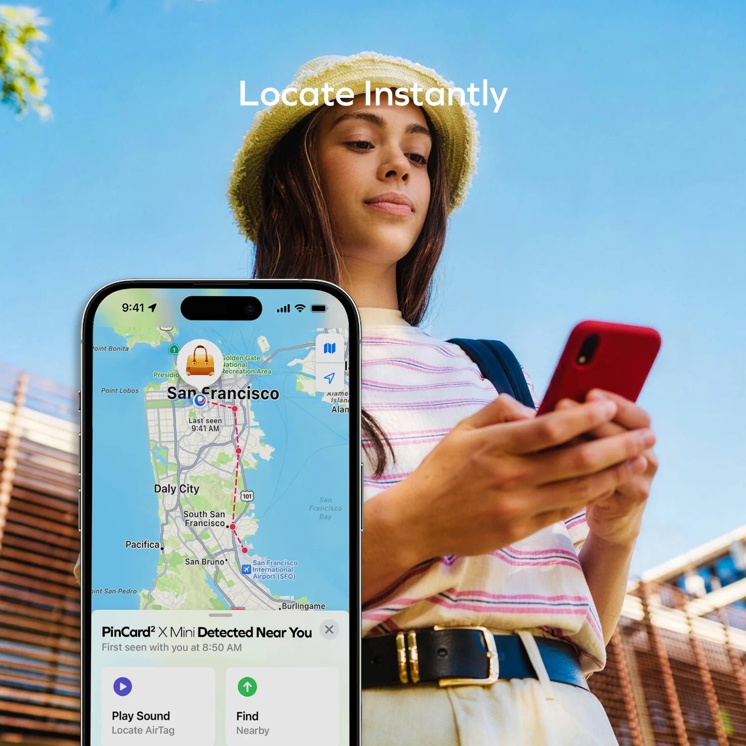 PinCard² X Mini Rechargeable Find My Locator - Image 8