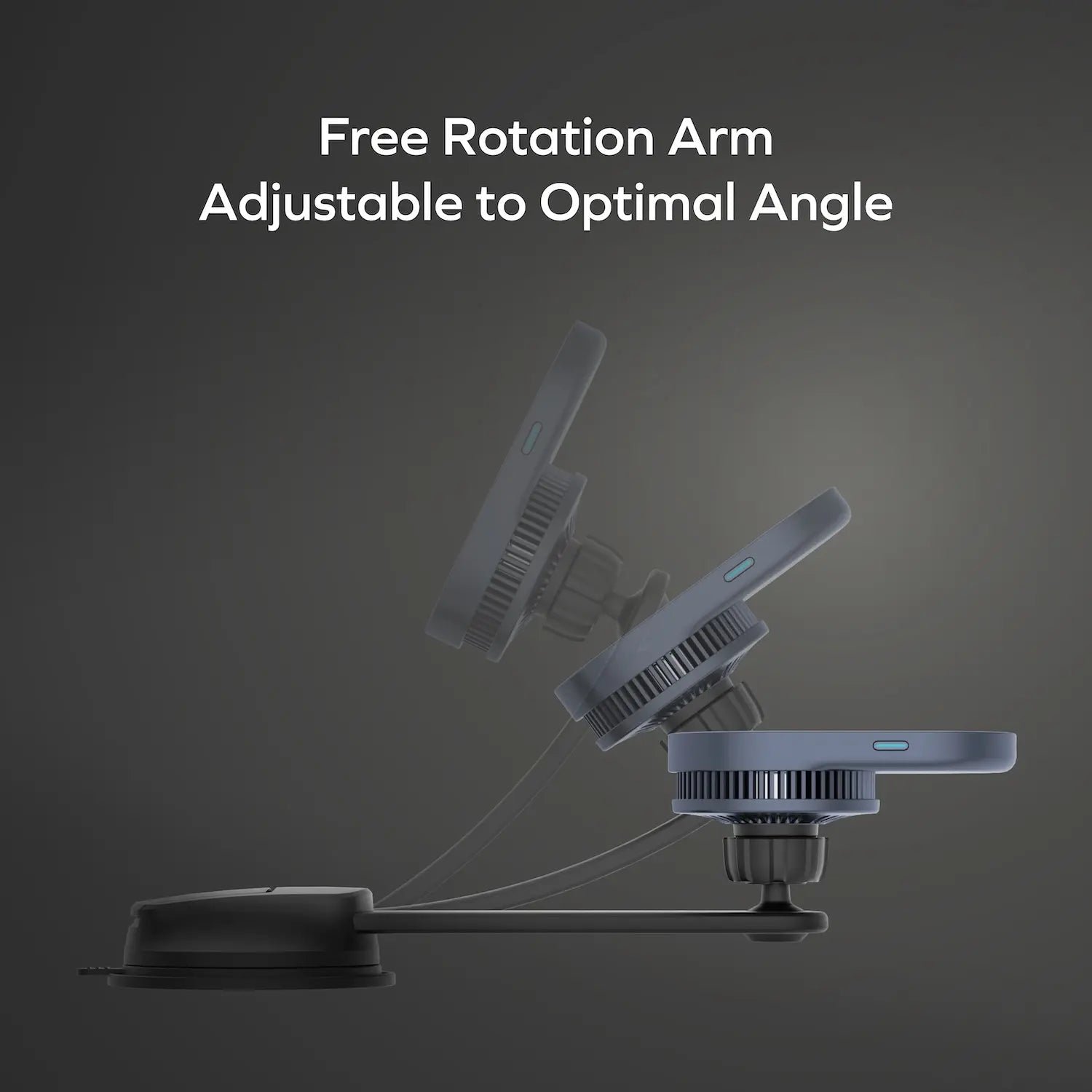 1-Move Q.Mag 25W Magnetic Wireless Charging Car Mount - Image 7