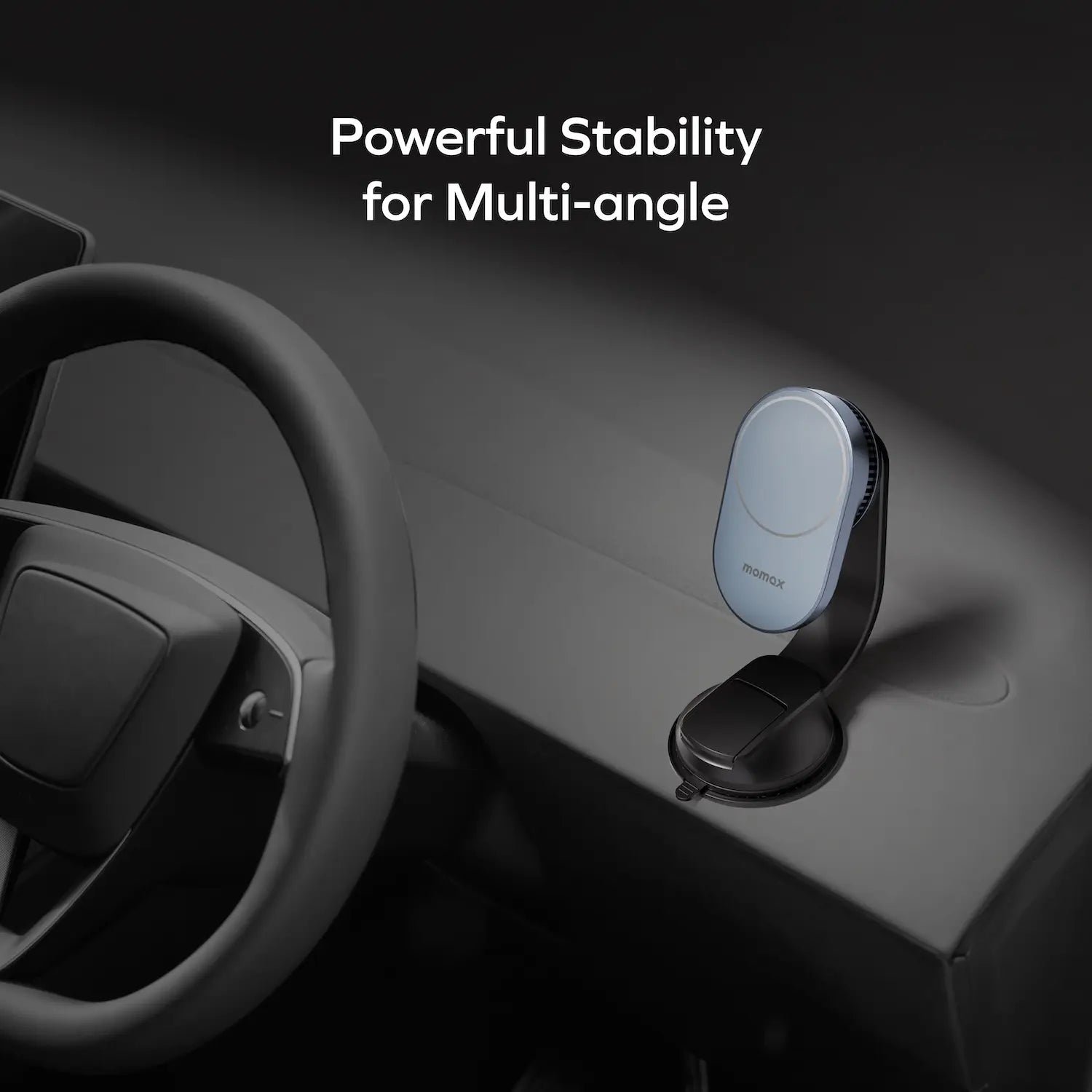 1-Move Q.Mag 25W Magnetic Wireless Charging Car Mount - Image 8