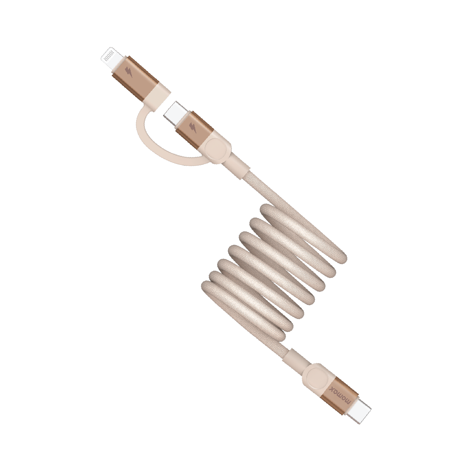 Mag.Link Duo Magnetic USB-C to USB-C & Lightning Cable 60W Up to 2m