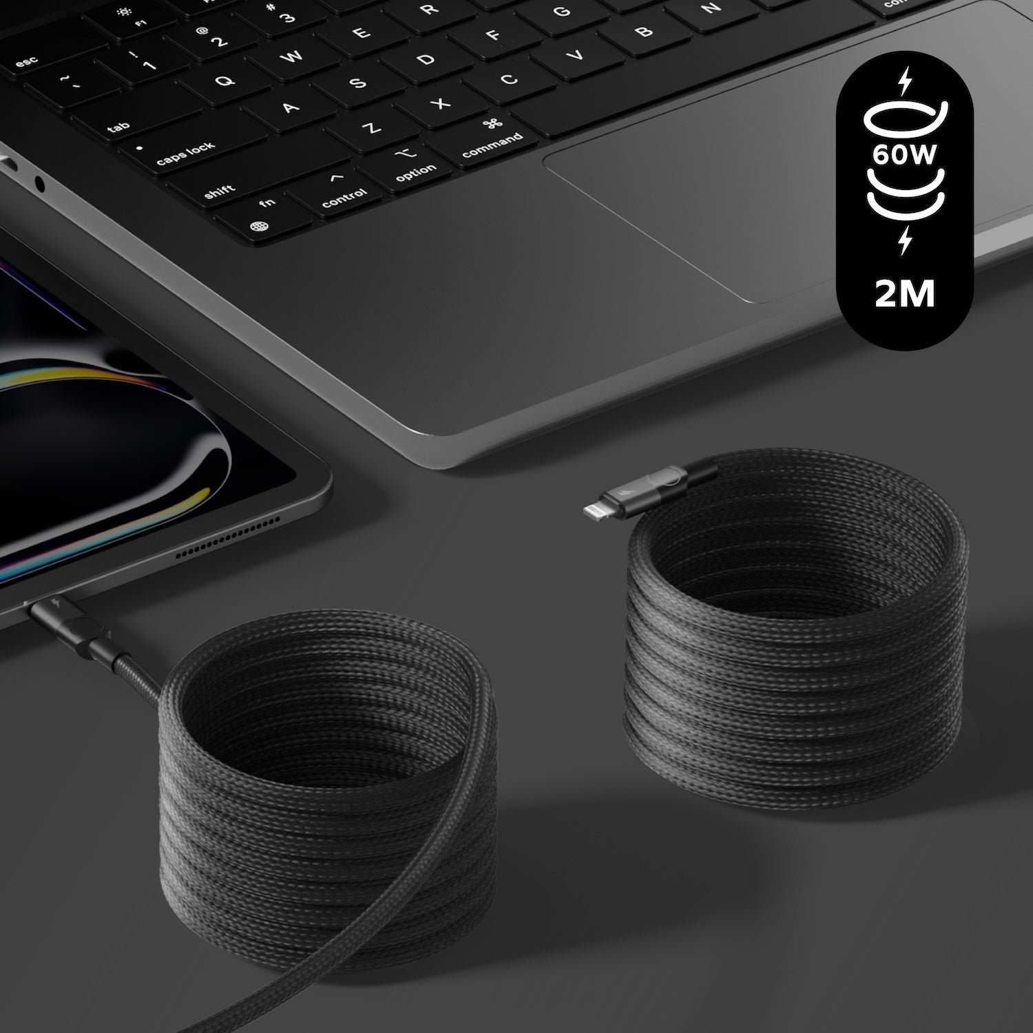 Mag.Link Magnetic USB-C to Lightning Cable 60W Up to 2m - Image 6