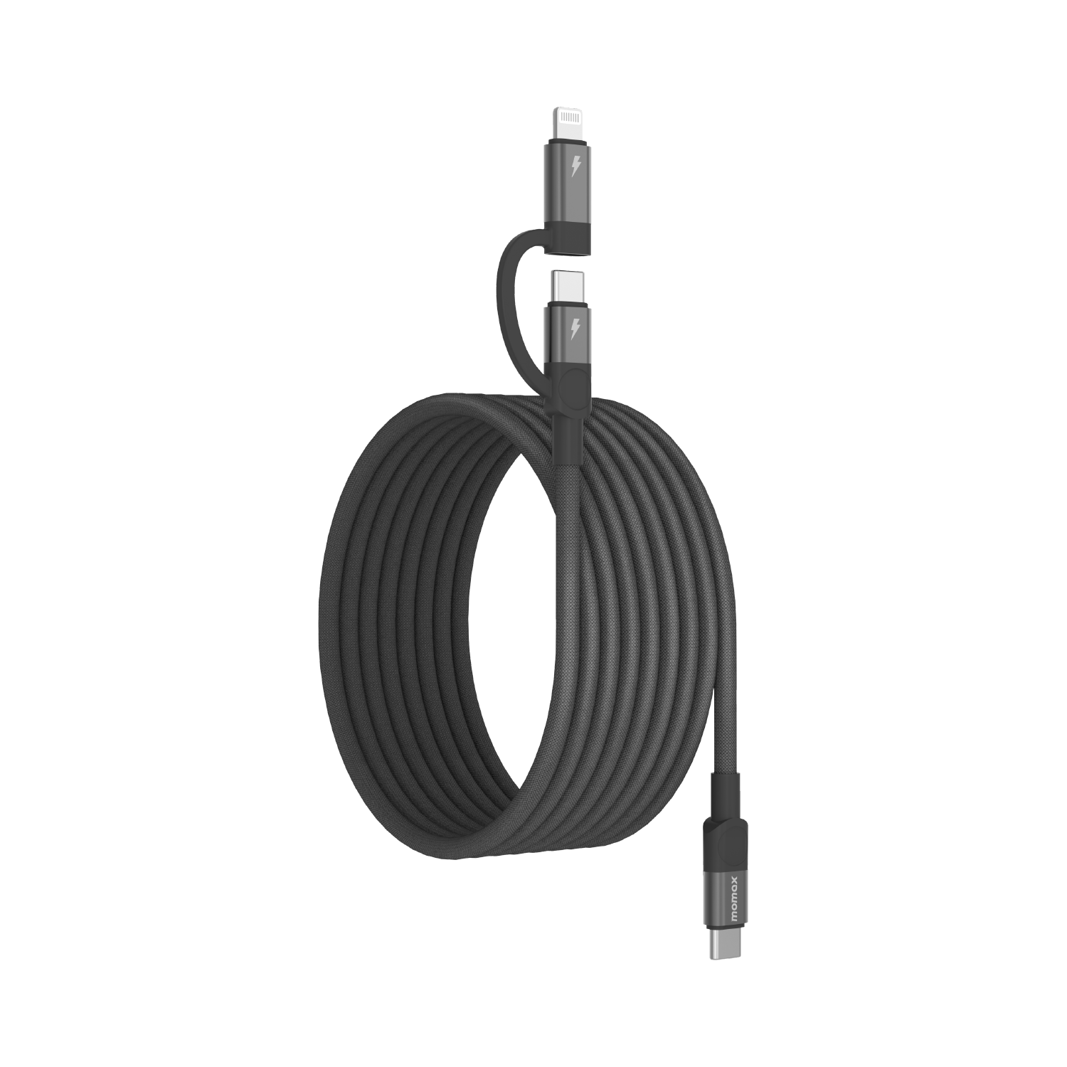 Mag.Link Duo Magnetic USB-C to USB-C & Lightning Cable 60W Up to 2m - Image 8