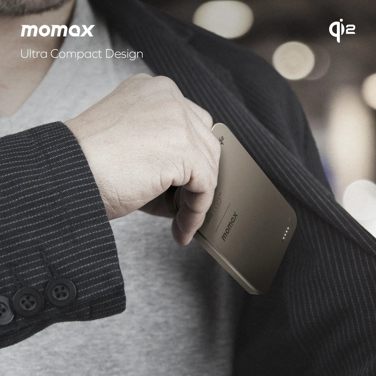 1-Power Q.Pass Qi2 Magnetic Wireless Power Bank 5000mAh - Image 8