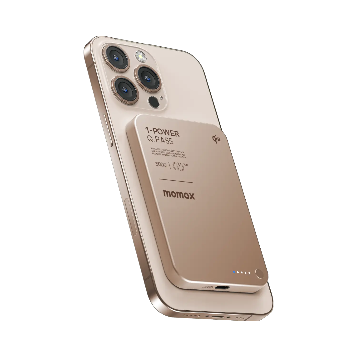 1-Power Q.Pass Qi2 Magnetic Wireless Power Bank 5000mAh - Image 19