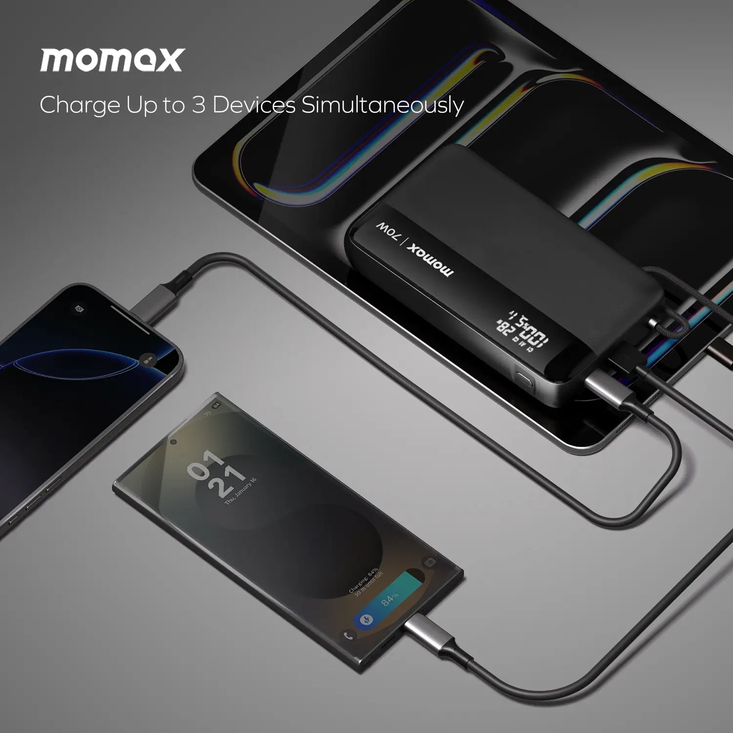 1-Power Ultra+ Power Bank 70W 20000mAh - Image 4