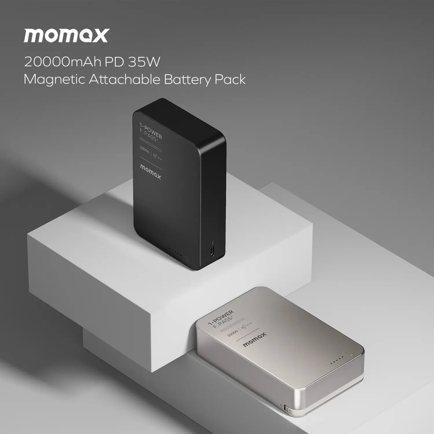 1-Power F.Pass⁺ 20000mAh Battery Pack with Built-in Cable and Magnetic Attachment - Image 8