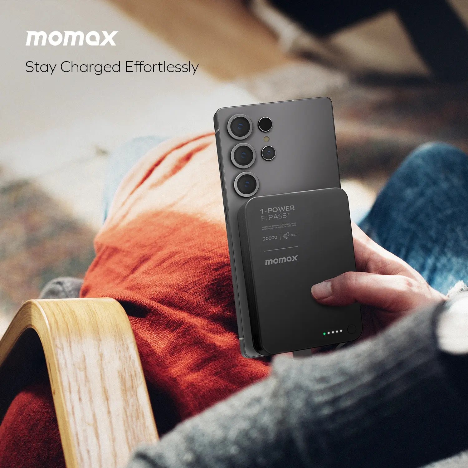 1-Power F.Pass⁺ 20000mAh Battery Pack with Built-in Cable and Magnetic Attachment - Image 9