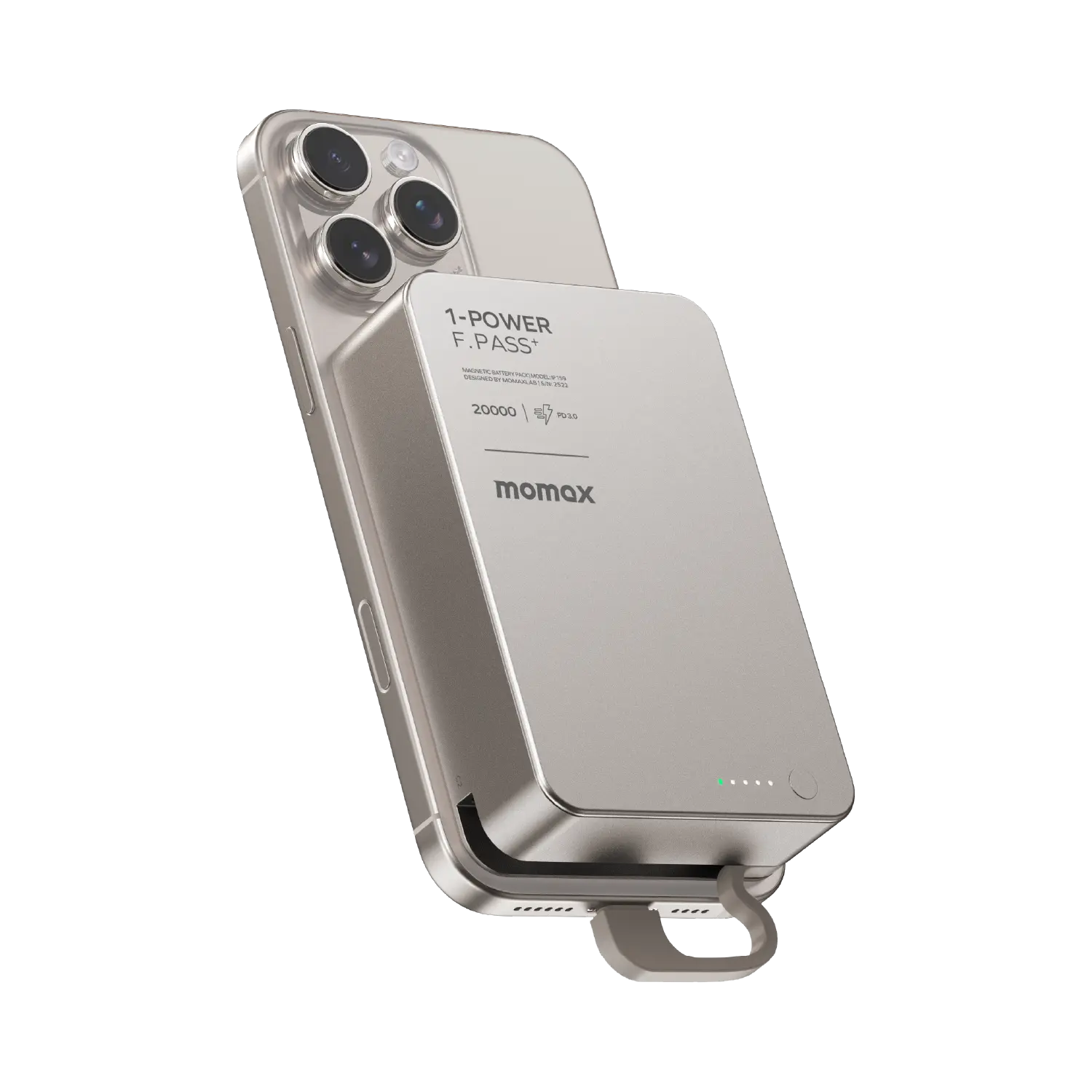 1-Power F.Pass⁺ 20000mAh Battery Pack with Built-in Cable and Magnetic Attachment - Image 14