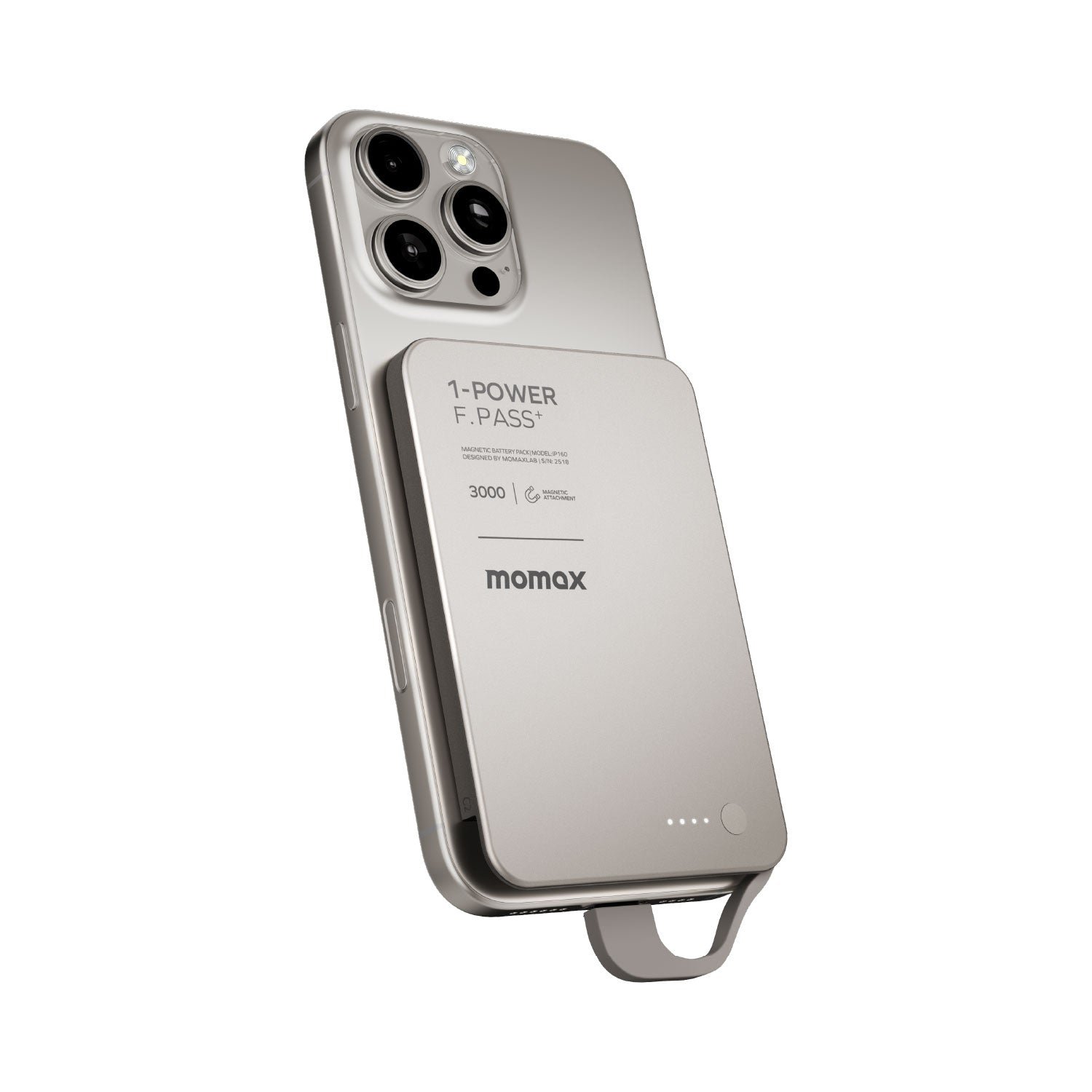 1-Power F.Pass⁺ 3000mAh Magnetic Battery Pack with Built-in Cable - Image 17