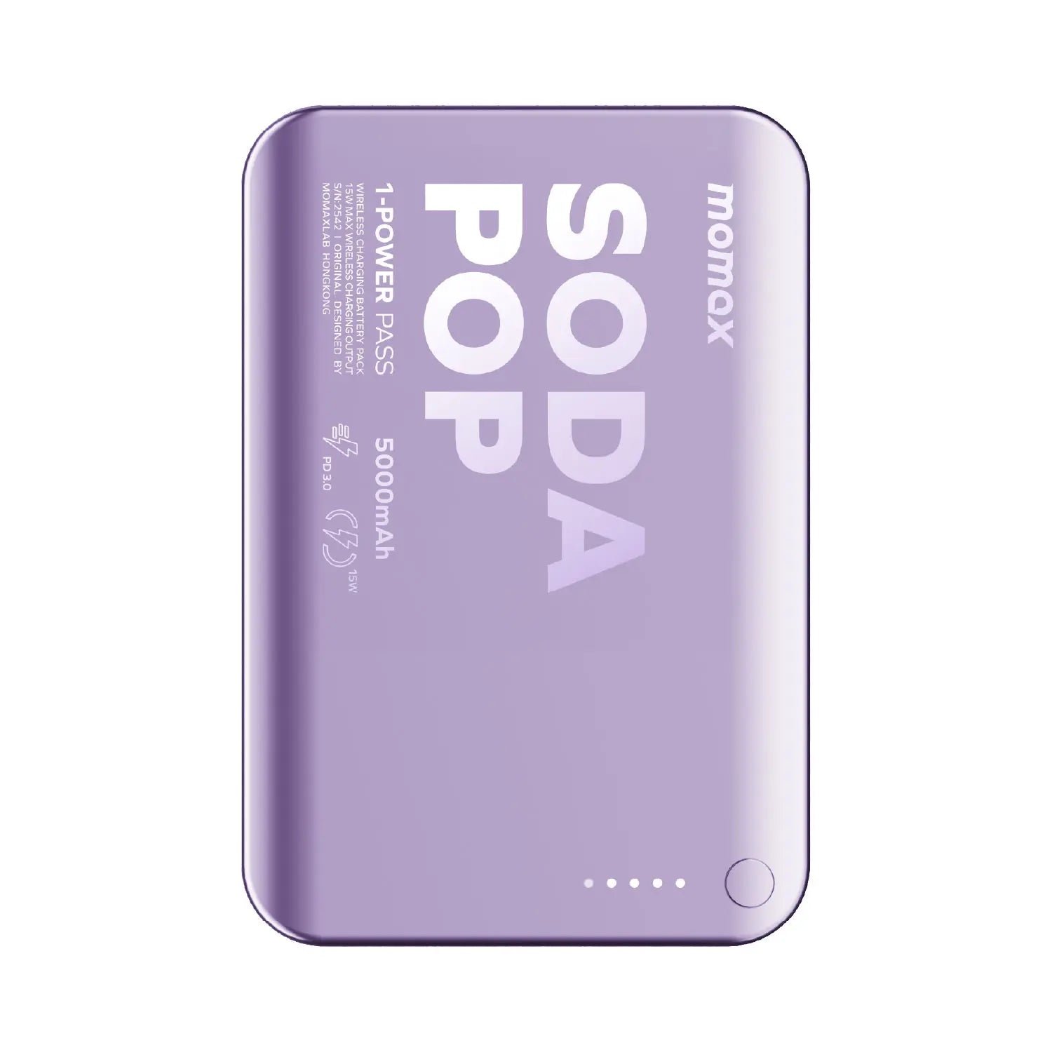 1-Power Pass 5000mAh Magnetic Wireless Charging Battery Pack - Image 16