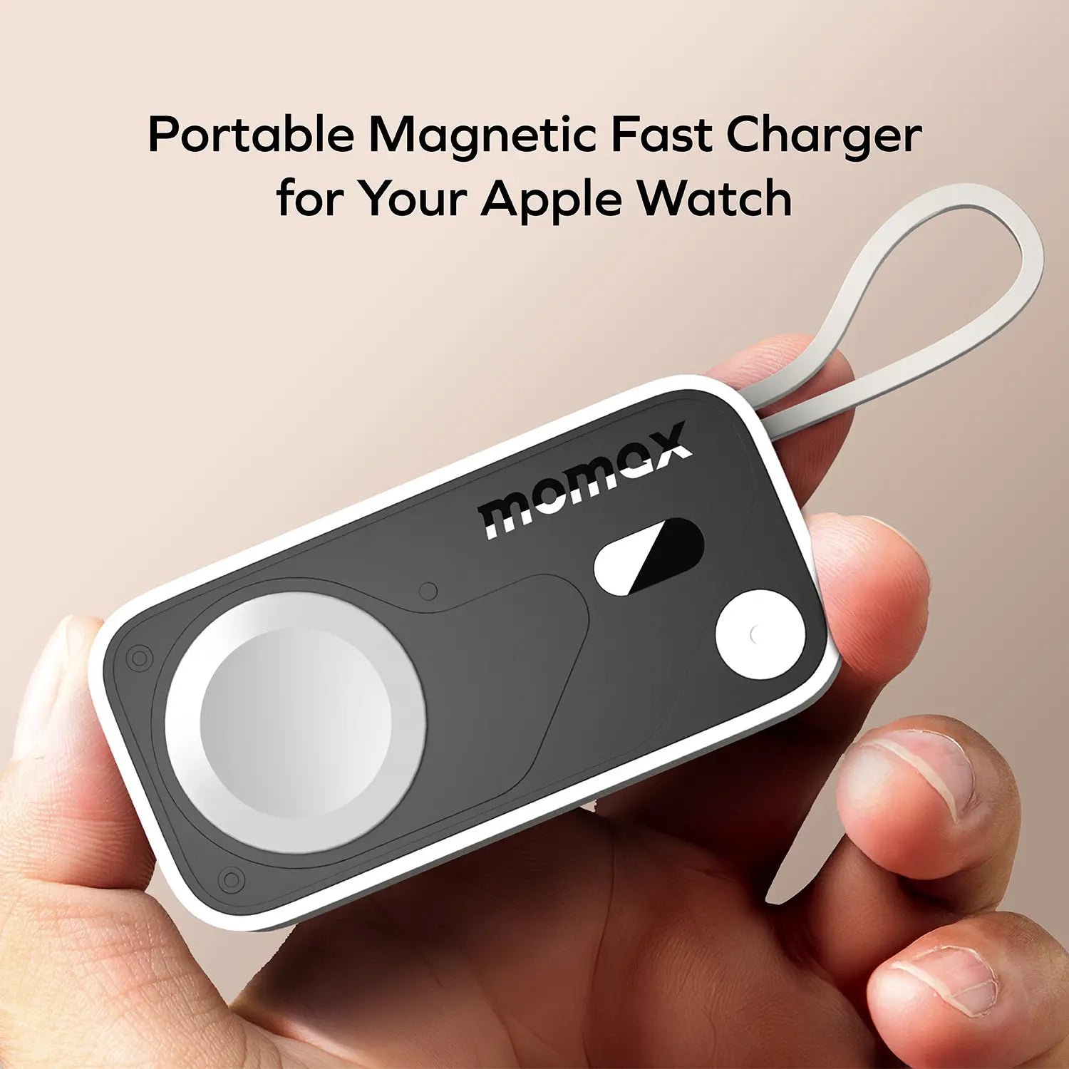 1-Power X Pro Mini⁺ 5000mAh Integrated Foldable USB-C Plug and Built-In USB-C Cable Battery Pack with Apple Watch Fast Charger - Image 11