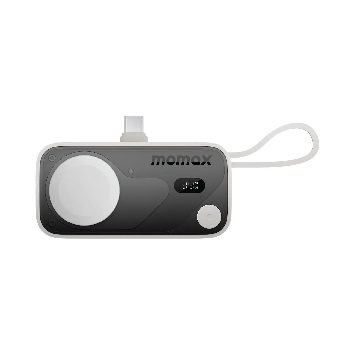 1-Power X Pro Mini⁺ 5000mAh Integrated Foldable USB-C Plug and Built-In USB-C Cable Battery Pack with Apple Watch Fast Charger - Image 18
