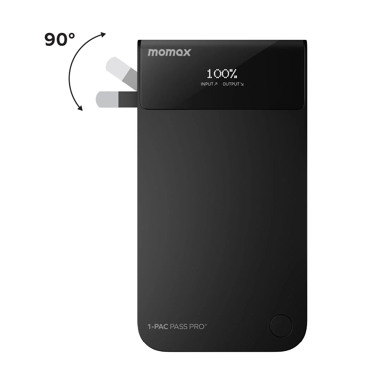 1-Pac Pass Pro⁺ 10000mAh 3in1 Hybrid GaN Battery Pack with Built-In Retractable Cable (45W) - Image 3