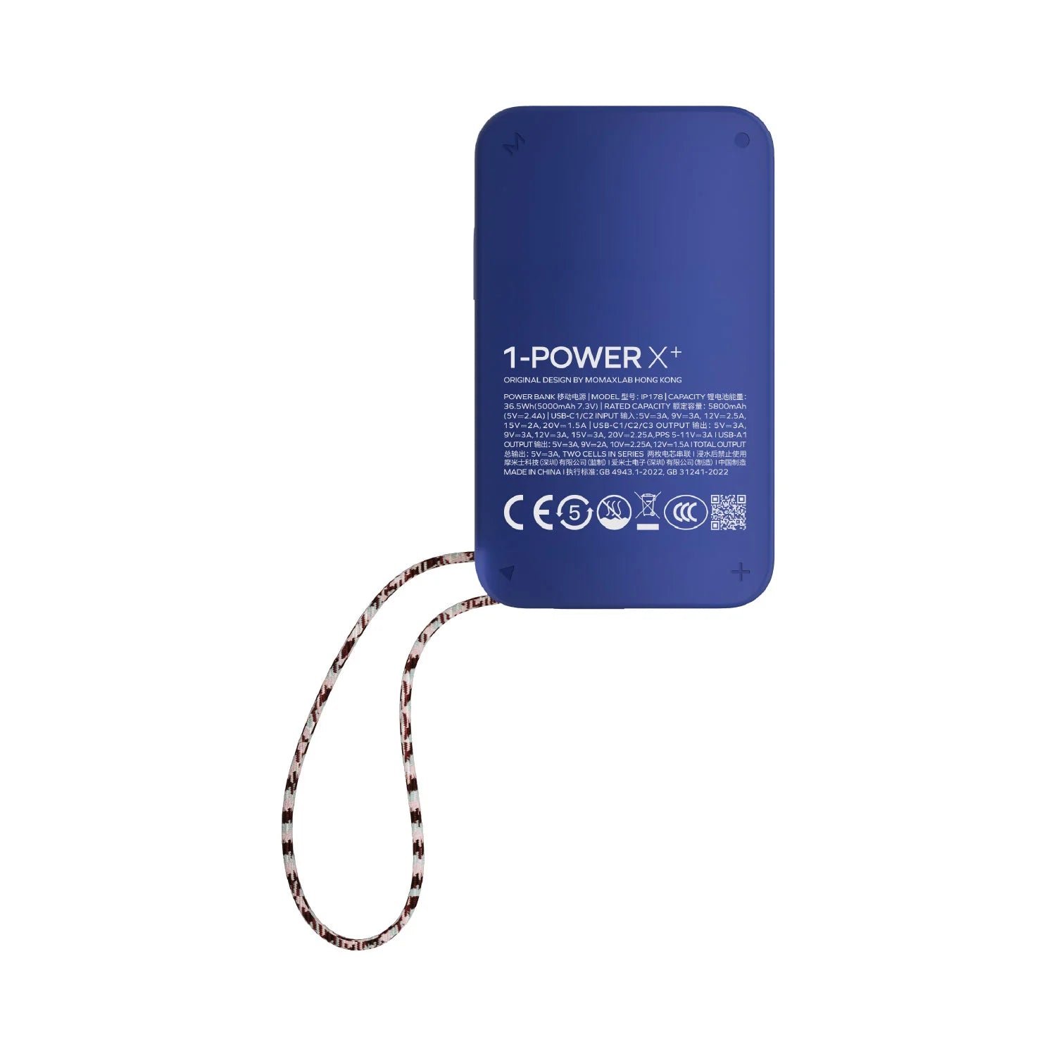 1-Power X⁺ 10000mAh Battery Pack with Dual Built-in USB-C Cable - Image 7
