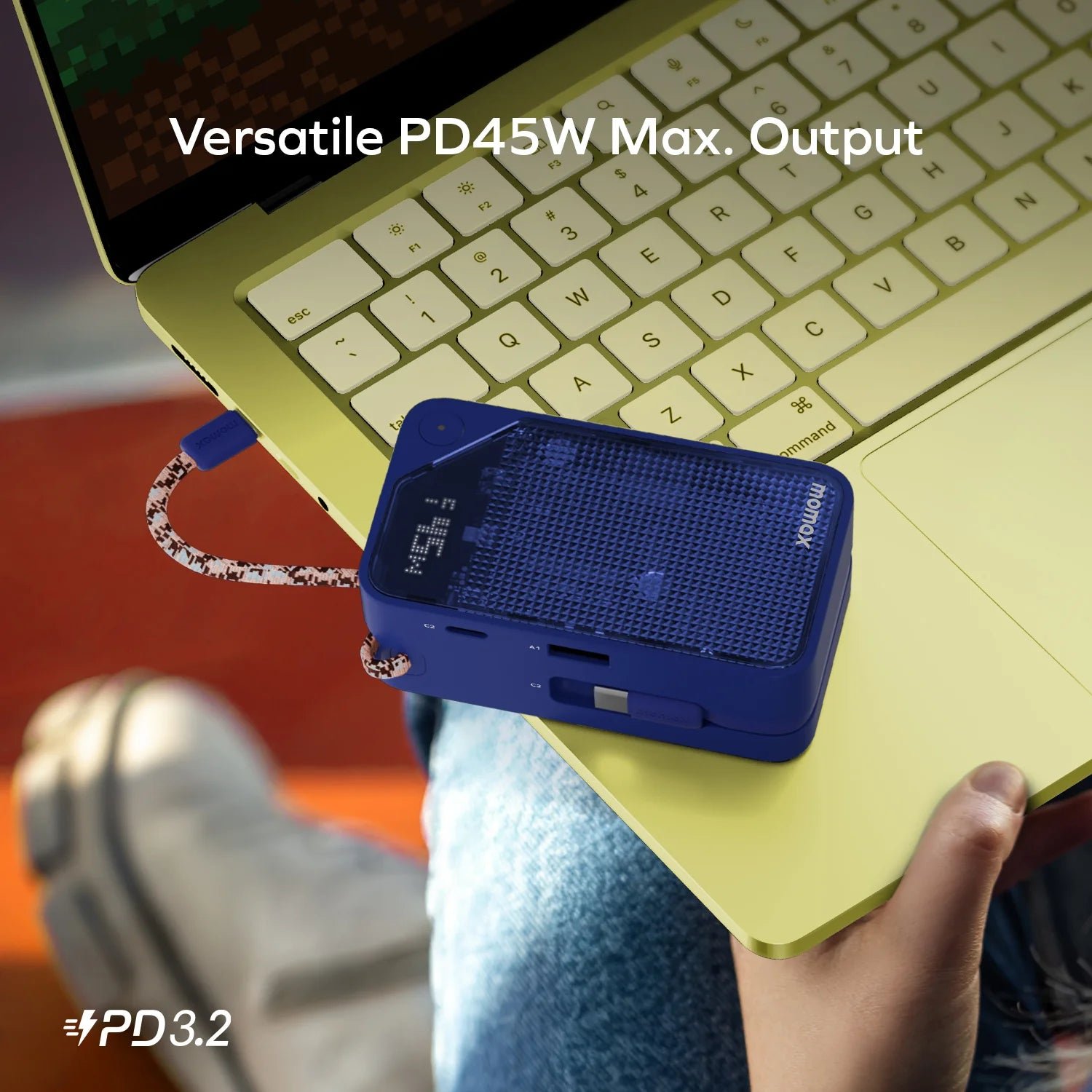 1-Power X⁺ 10000mAh Battery Pack with Dual Built-in USB-C Cable - Image 14