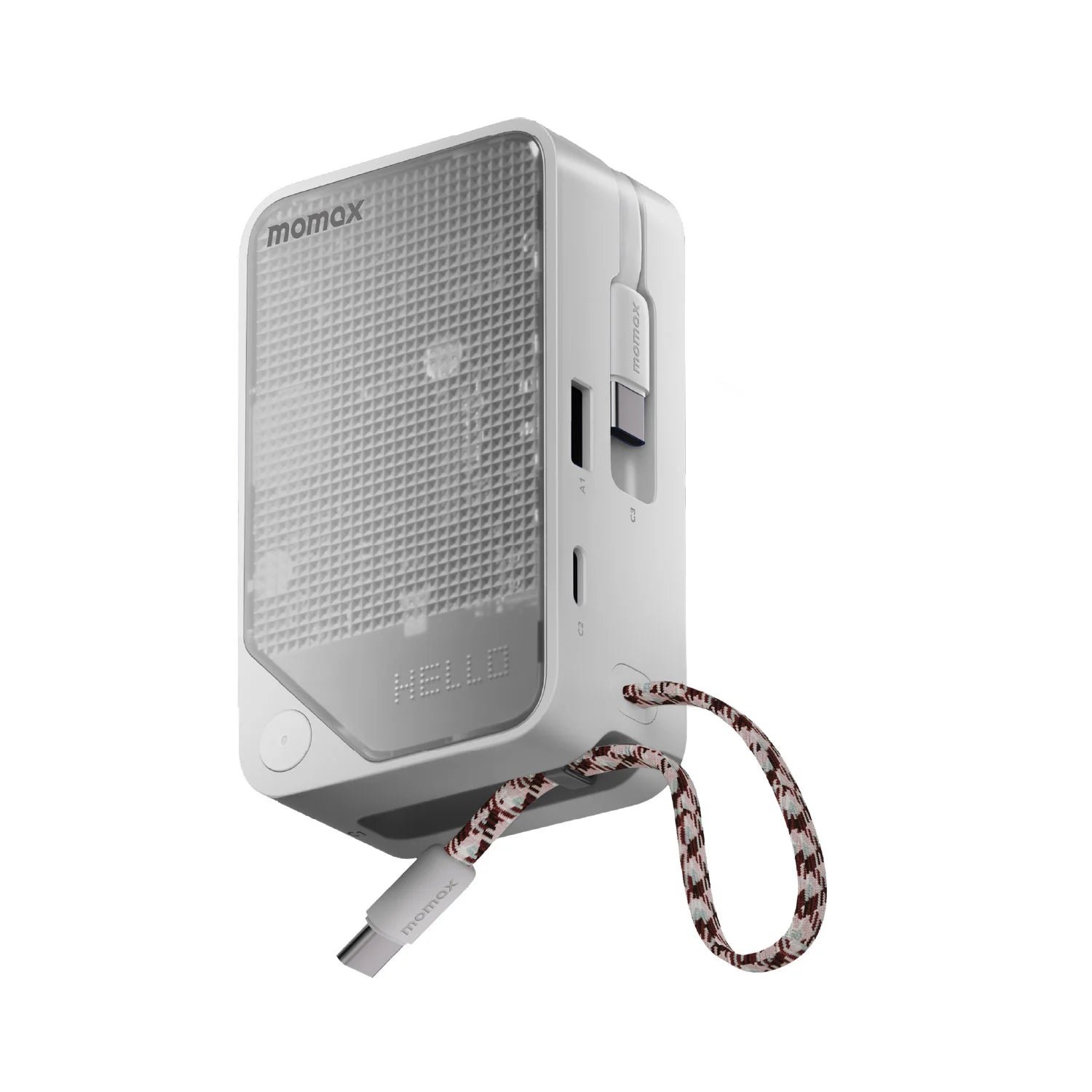 1-Power X⁺ 10000mAh Battery Pack with Dual Built-in USB-C Cable - Image 4