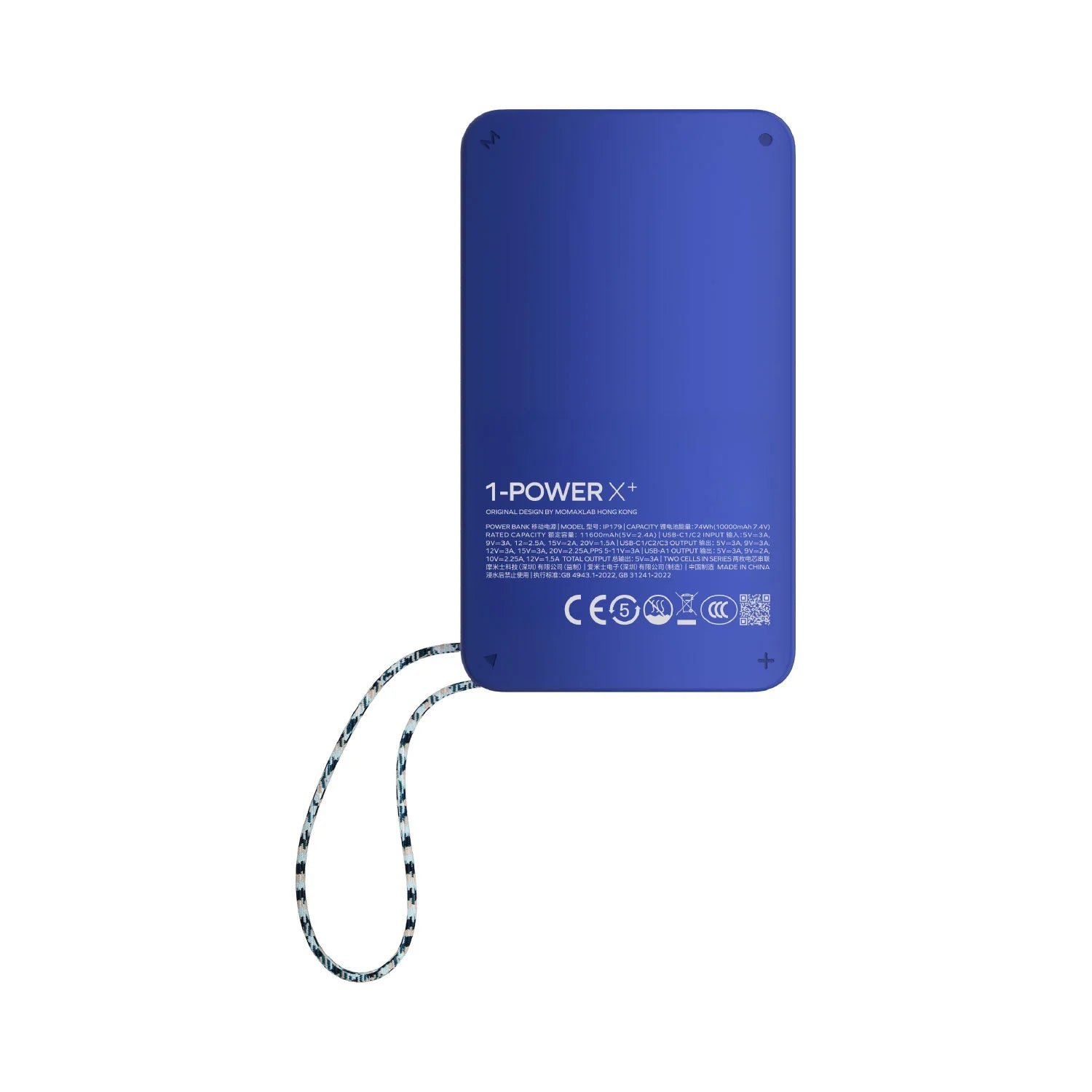 1-Power X⁺ 20000mAh Battery Pack with Dual Built-in USB-C Cable - Image 7