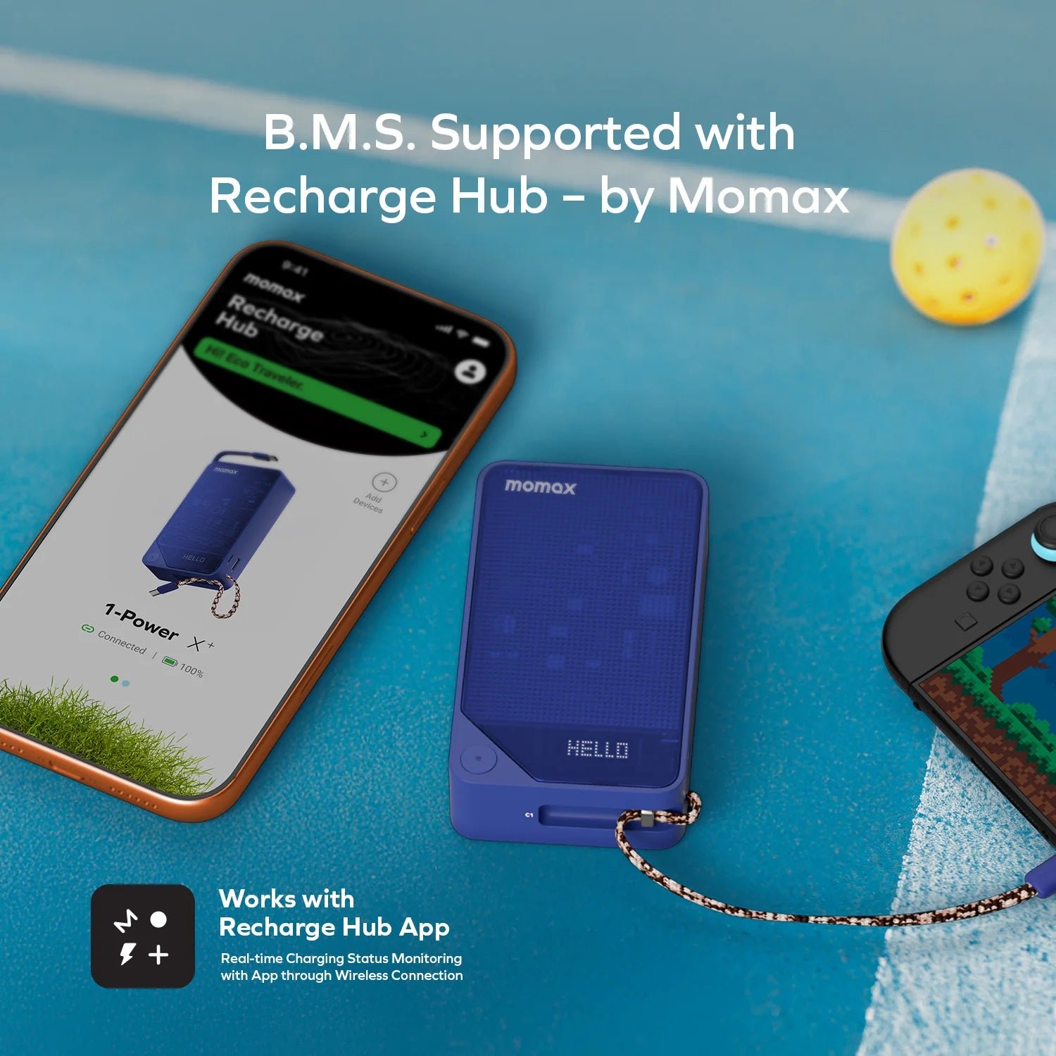 1-Power X⁺ 20000mAh Battery Pack with Dual Built-in USB-C Cable - Image 11