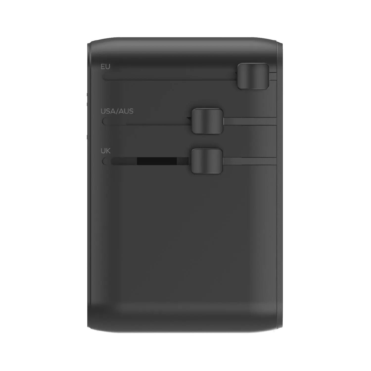 1-World²⁺
70W 3-Port Dual AC Travel Adapter with Built-In Retractable Cable - Image 15