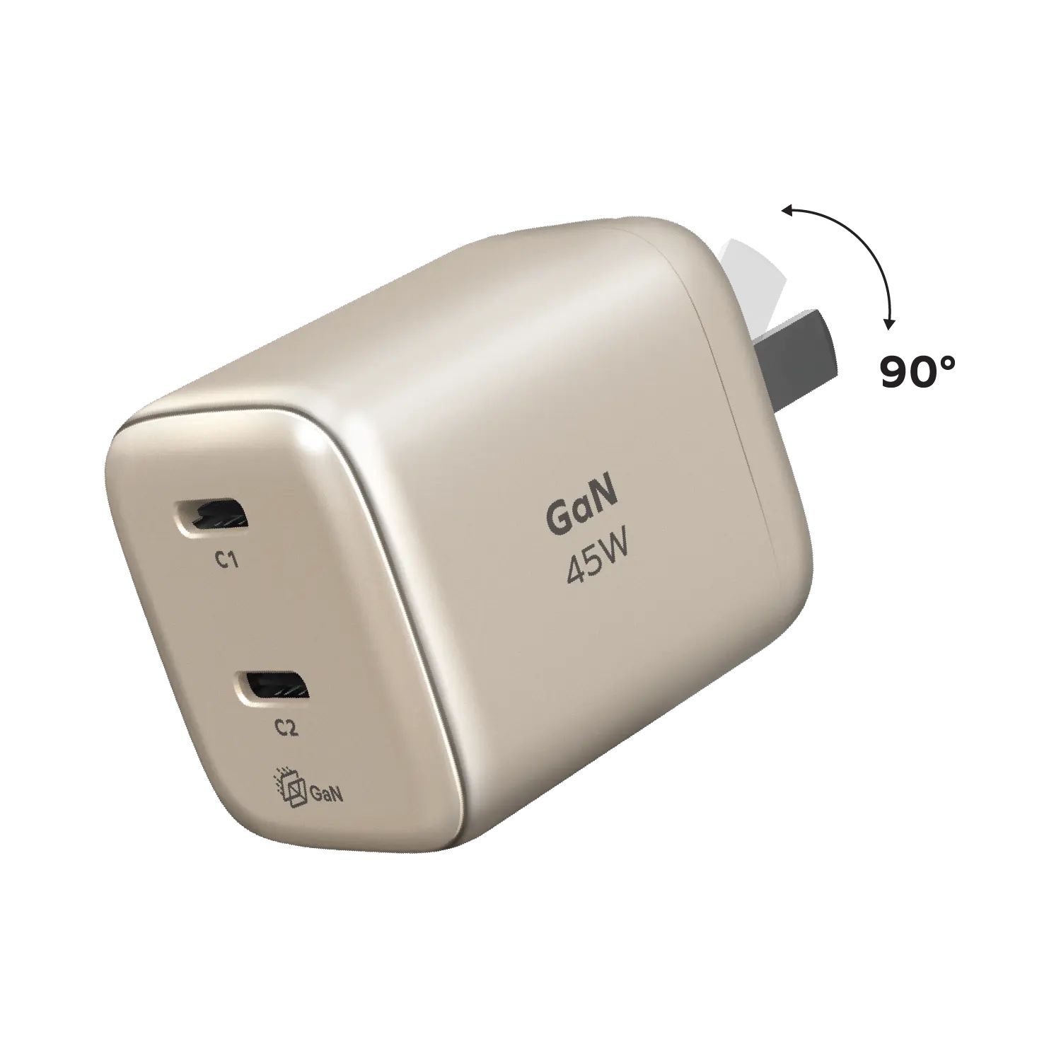 1-Charge 45W 2-Port GaN Charger - Image 10