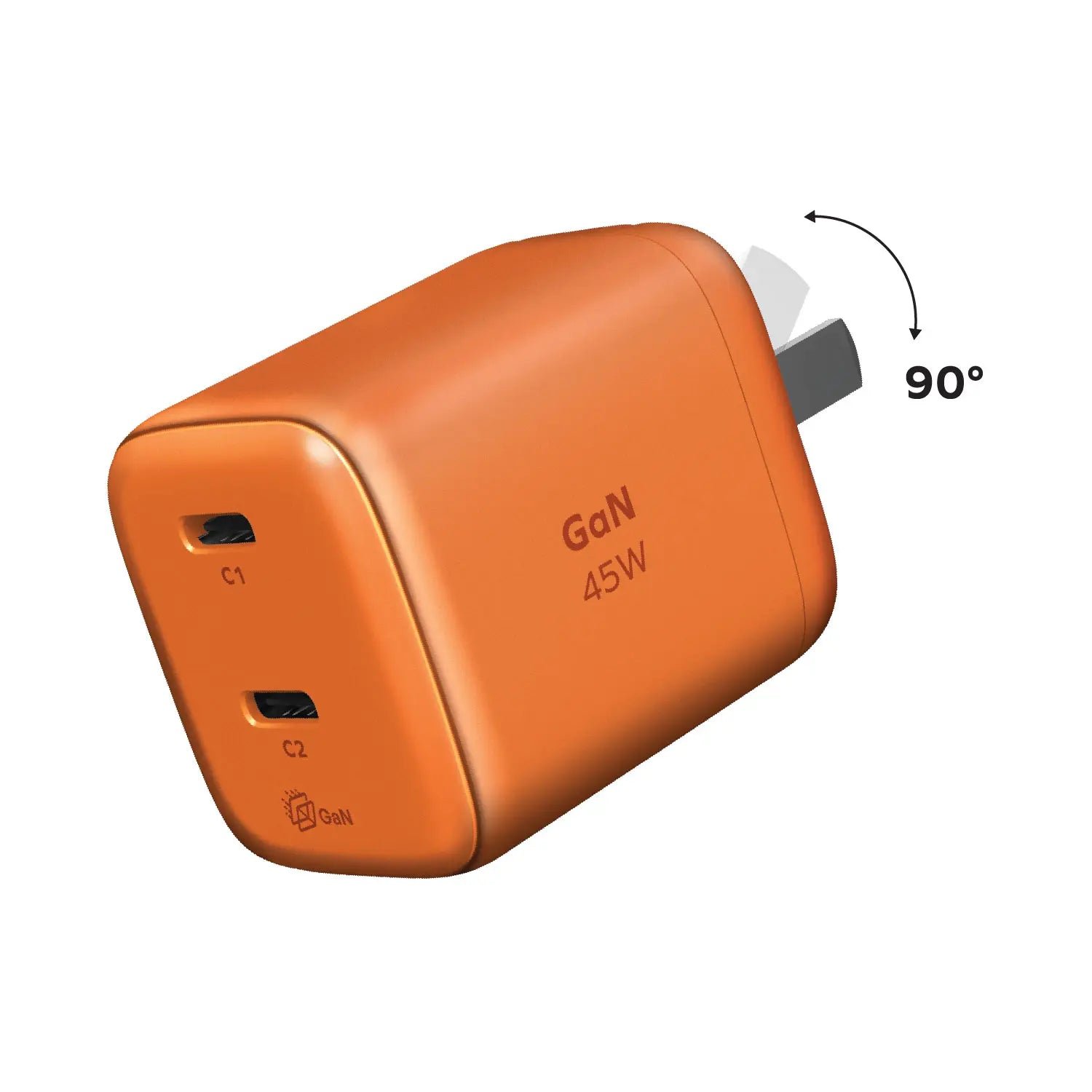 1-Charge 45W 2-Port GaN Charger - Image 8
