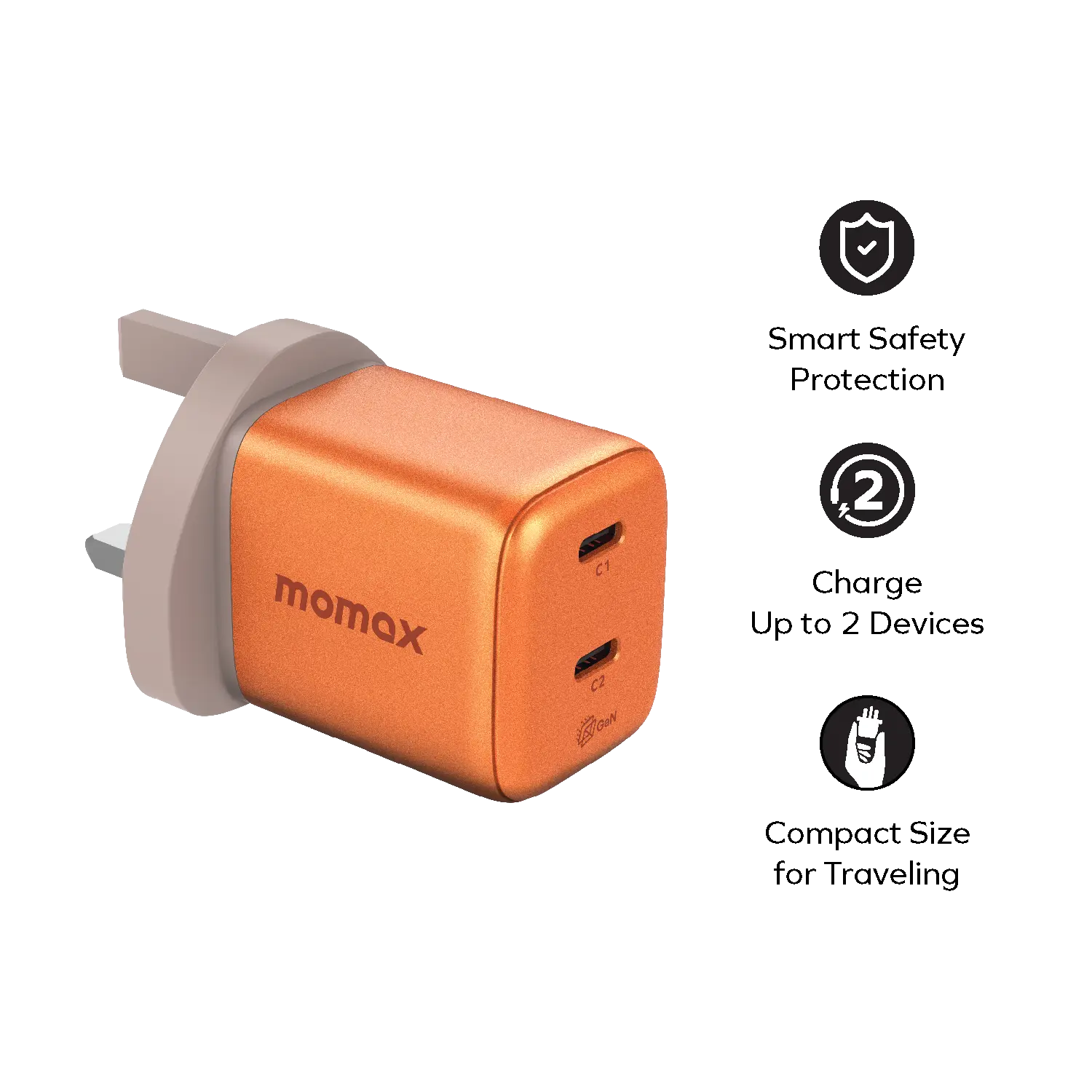 1-Charge 45W 2-Port GaN Charger - Image 12
